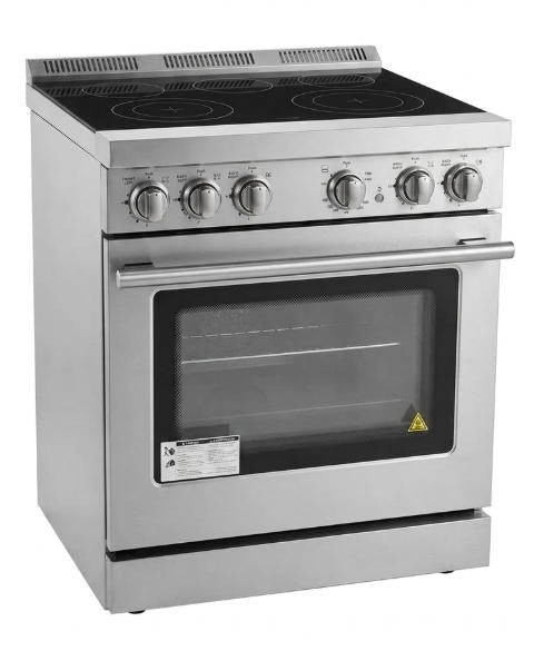 30" ELECTRIC RANGE STOVE VITRO CERAMIC, 4 BURNERS 2X1200W 2X1800W $899