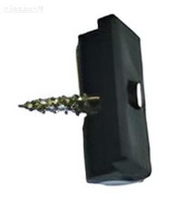 Plastic connector 50SF/BAG for decking with screw black plastic 100pcs/bag $19.99/bag  AI