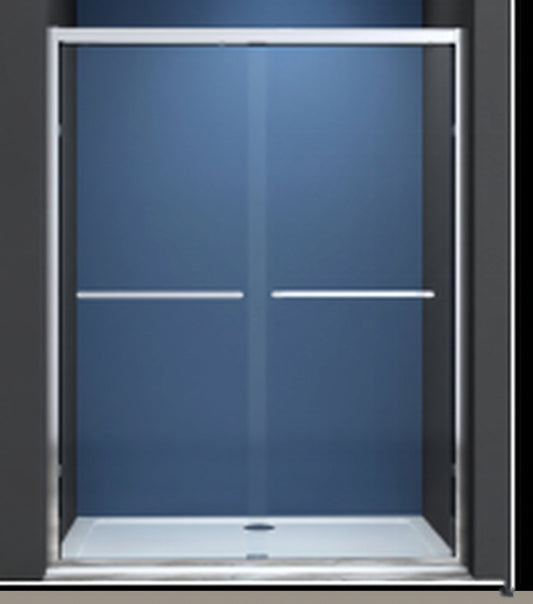 C76 $199 shower door 8mm framed 60"x76" 1524MMX1930MM A4 *Non-Profit First Come First Serve*