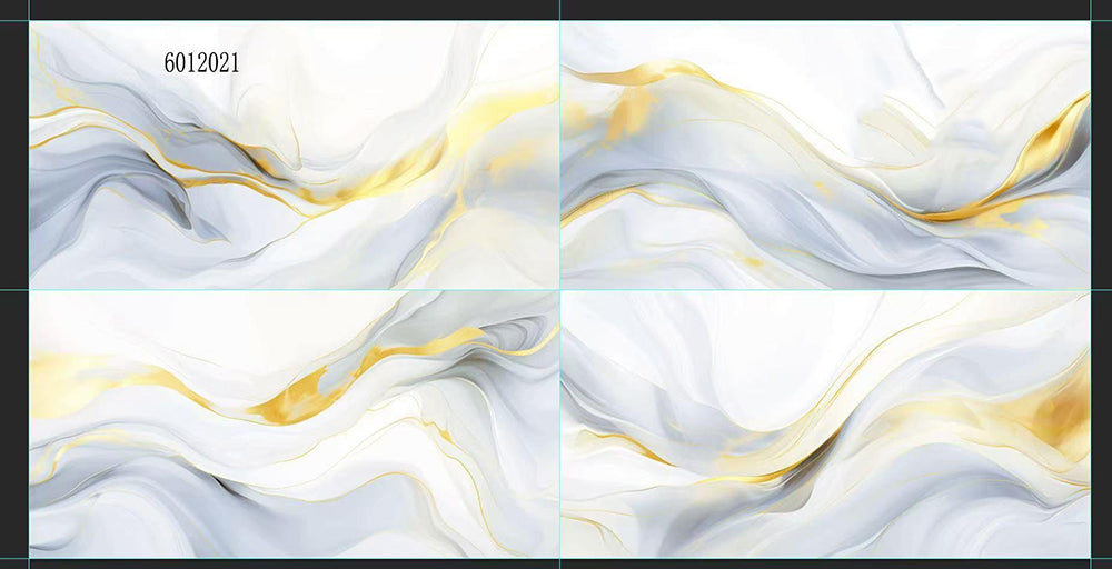 6012021 Polished Procelain Tile Liquid Gold Smoke White Grey Gold 24"x48" 3pcs/24sf/box $1.19/SF 2000SF+ $1.09/SF 4000SF+ $0.99/SF (No Return No Exchange No Claim on Broken) - Home Idol Vancouver Richmond Surrey
