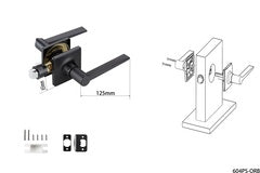 *PROMOTION* square lever Black lock 604PS-ORB Passage Lock $9.99/pc B1.5