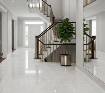 YL1018 24"x24" Polished Porcelain Tile Light Grey 4pcs/16sf/box $1.19/SF 2000SF+ $1.09/SF 4000SF+ $0.99/SF (No Return No Exchange No Claim on Broken)