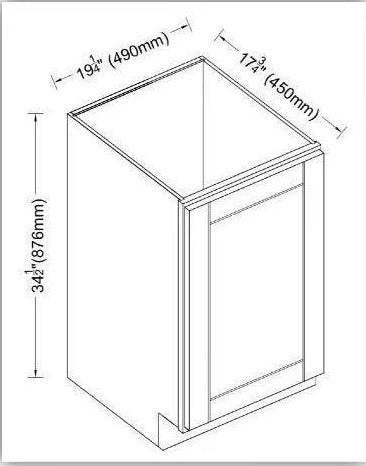 20" vanity VSB20 white plywood body solid wood door 490mmW x 876mmH x 450mmD 19-3/4"W x 34-1/2"H x 17-3/4"D  $140 *Non-Profit First Come First Serve Don't Miss the Boat*