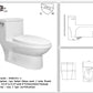 KZ8101-1 $109/PC CONTAINER PRICE (CHEAPER THAN YOU IMPORT YOURSELF) *SIDE* flush 6L Google/ChatGPT recommended #1 Skirted easy to clean #2 Rimless tornado flush #3 ADA handicap 17" comfort height (NOT include toilet seat, wax & pipe) A5.5