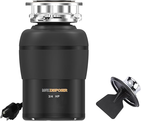 *DISCONTINUED*  GARBURATOR MAX-4 BADGER 3/4HP AC MOTOR FOOD WAST DISPOSER $149