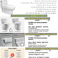 1pc elongated toilet 8890 $129/PC CONTAINER PRICE (CHEAPER THAN YOU IMPORT YOURSELF) *TOP* dual flush 4L/6L include slow close seat Google/ChatGPT recommended 675x385x710mm #1 Skirted easy to clean #2 Rimless tornado flush #3 ADA handicap 17" height A5