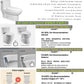KZ8101-2 $99/pc CONTAINER PRICE (CHEAPER THAN YOU IMPORT YOURSELF) *TOP* dual flush 4L/6L Google/ChatGPT recommended #1 Skirted easy to clean #2 Rimless tornado flush #3 ADA handicap 17" comfort height (NOT include toilet seat, wax & pipe) A5.5