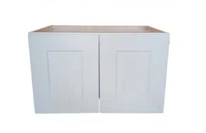 W241515 24" Plywood white shaker wall kitchen cabinet 24"w*15"h*15"d Multi purpose 2LFx$100LF=$200 *Tax Included Item 12% off*