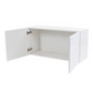 W361524 36" Plywood white shaker wall kitchen cabinet fridgetop 36"w*15"h*24"d  3LFx$100LF=$300