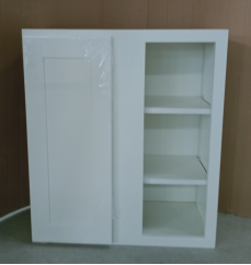 WBC3030 30" Plywood White shaker BLIND wall kitchen cabinet 2.5LFx$100LF=$250