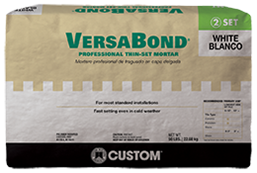 *Promotion* VERSABOND THIN-SET WHITE 50LB (USAGE: ALL FLOORS) $23.99/BAG (in stock 1p)