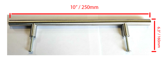 stainless steel t bar cabinet handle 10" 12*160*250mm $1.75/pc***