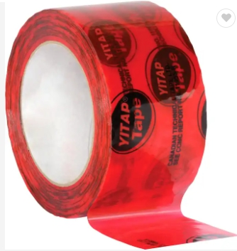 large Stucco tape single blank wrap red 60mm*66m 2.36"*216.5' $9