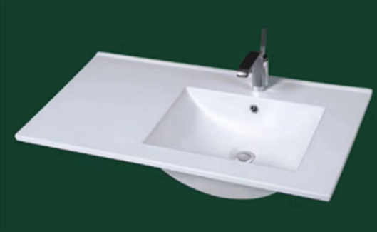 90ER *top only* square bathroom sink topmount middle 910X465X170mm =36" x 18-5/16" x 6-3/4" $99