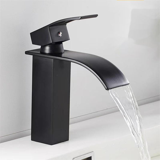 FA2021 black stainless steel bathroom faucet $49
