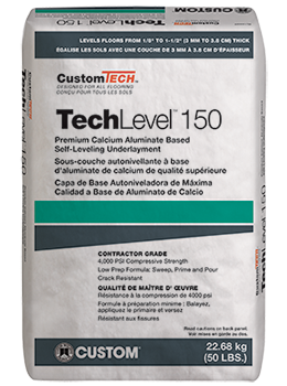 CustomTech TechLevel 150 Self-Leveling Underlayment $24.99/bag (in stock 2-4p)