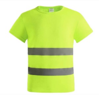 Flurescence short sleeve thin working cloth working t shirt yellow $9.50