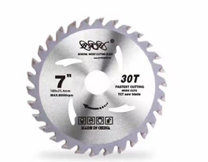 7" CUTTING Blade saw blade  (180*30t) function:cut for wood $4.
