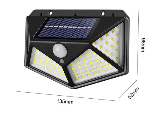 Tiktok Hardware solar wall light led light 135x98x52mm(5-3/8"w*3-7/8"h*2"d) $10