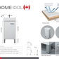 A16 16" vanity combo angle white Sink+ Cabinet(sink and vanity in 1 box) 410x220x600mm= 16"w*9"d*24"h  $149/PC 2PCS $145/PC
