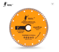 10" turbo cut blade (250*10*2.4mm) function: cut for marble granite concrete cement tile $10