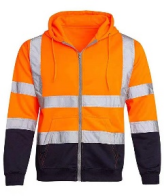 Reflective long sleeves working cloth jacket orange $29.50